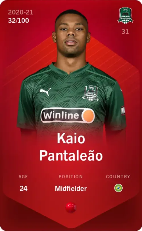 Kaio Pantaleão 2020-21 • Rare 32/100