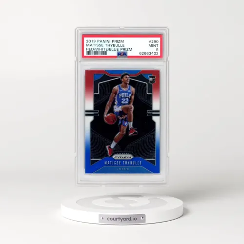 2019 Panini Prizm #290 Matisse Thybulle - Red/White/Blue Prizm (PSA 9 MINT)