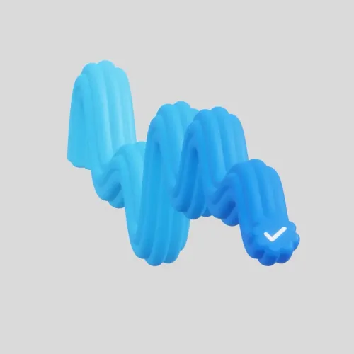 Blue Chequiggle #7