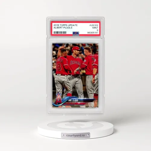 2018 Topps Update #US102 Albert Pujols (PSA 9 MINT)