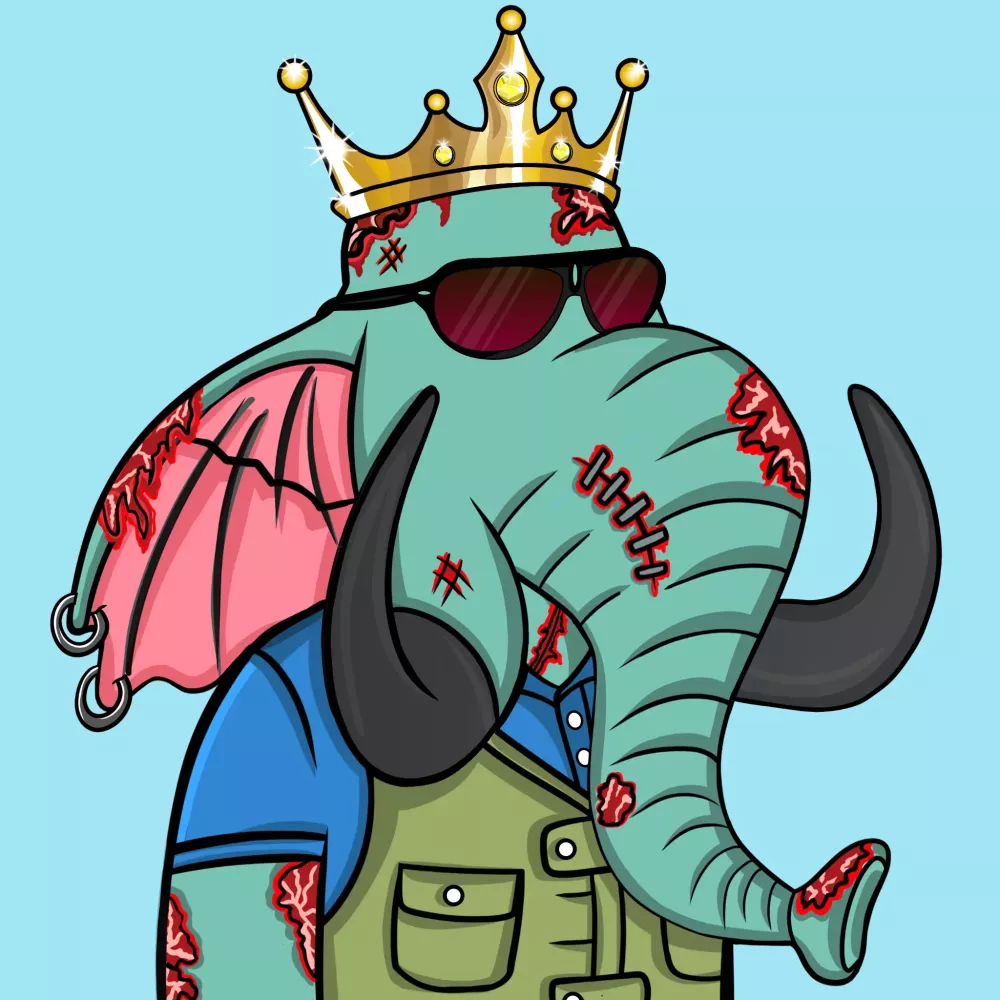 Untamed Elephant  #2284
