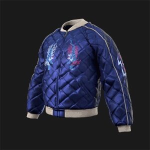 Azuki Twin Tigers Jacket - Blue Side #1