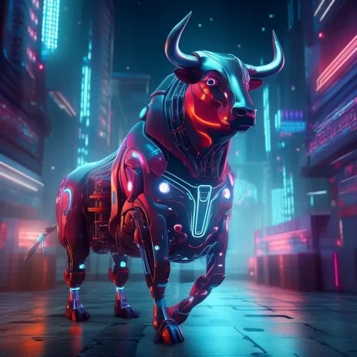 CYBER PUNK  BULL#77