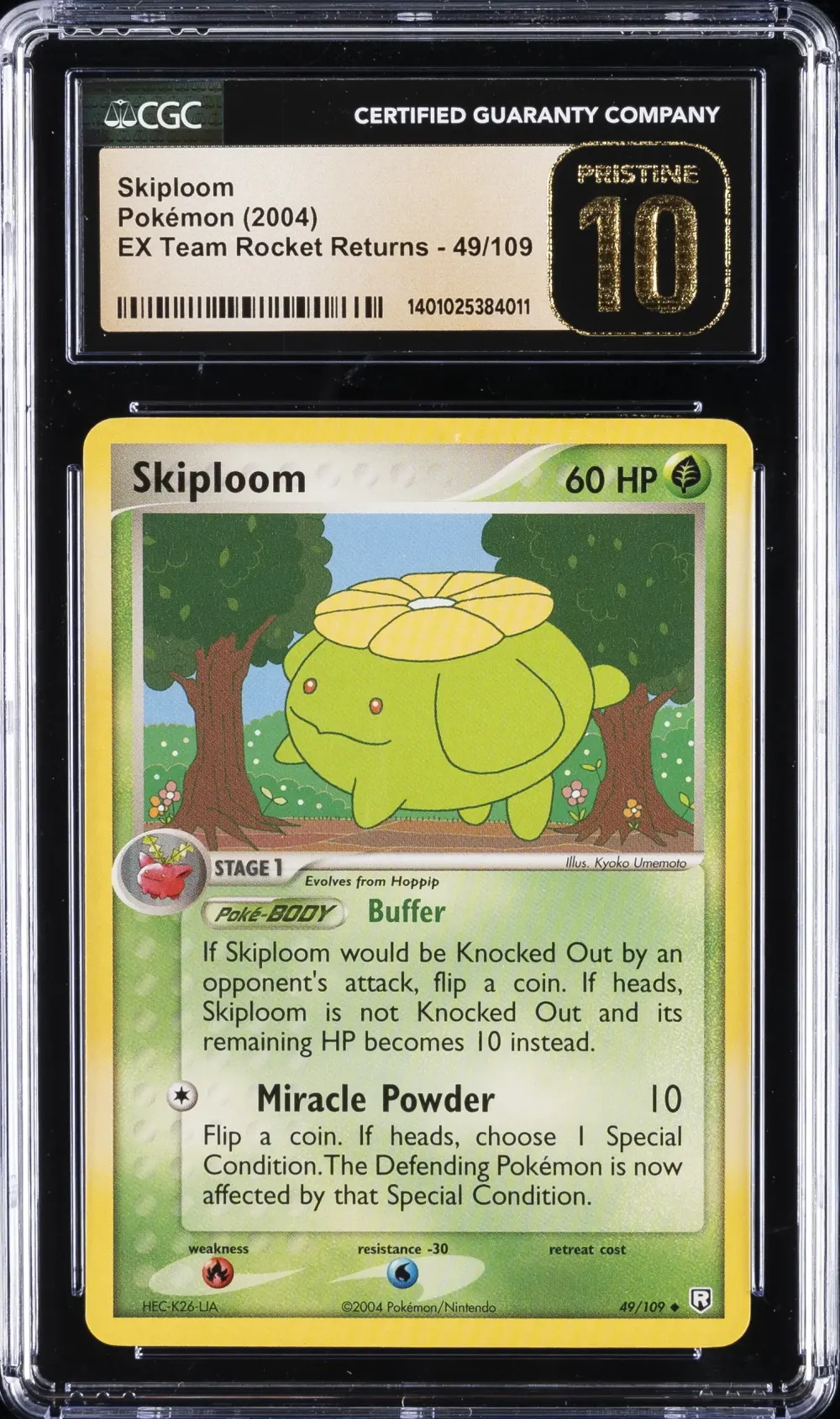 2004 #49 Skiploom CGC 10 Perfect