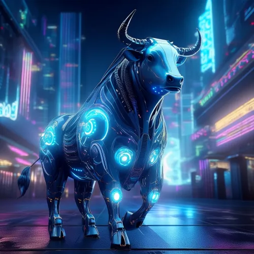 CYBER PUNK  BULL#136