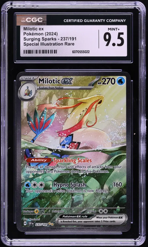 2024 #237 Milotic EX CGC 9.5 Ssp