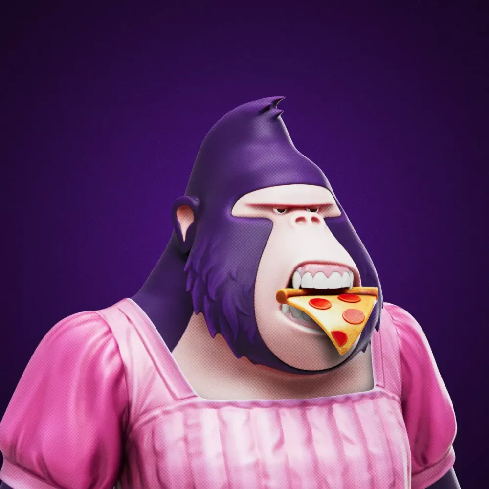 Degen Ape #6818