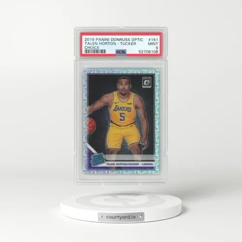 2019 Panini Donruss Optic #151 Talen Horton-Tucker - Choice (PSA 9 MINT)