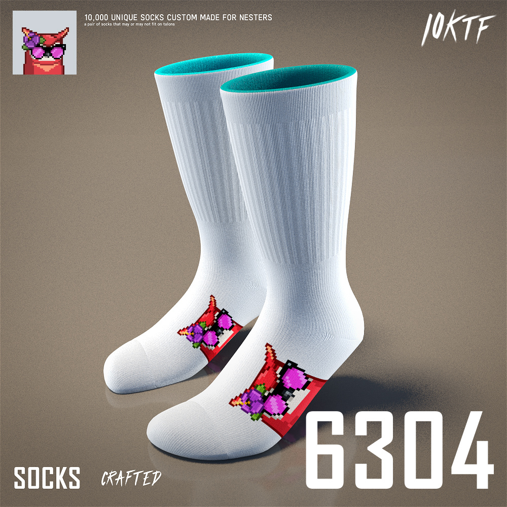Moonbird Crew Socks #6304