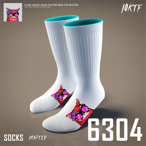 Moonbird Crew Socks #6304