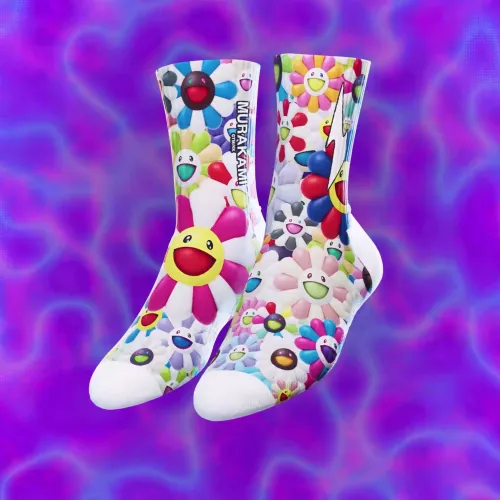 Murakami Drip Socks #73