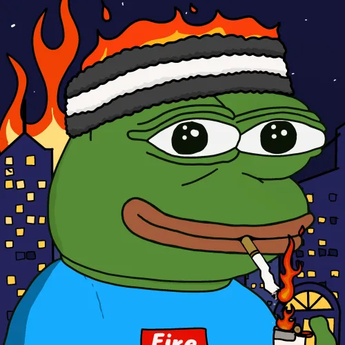 Pepe On Fire #892