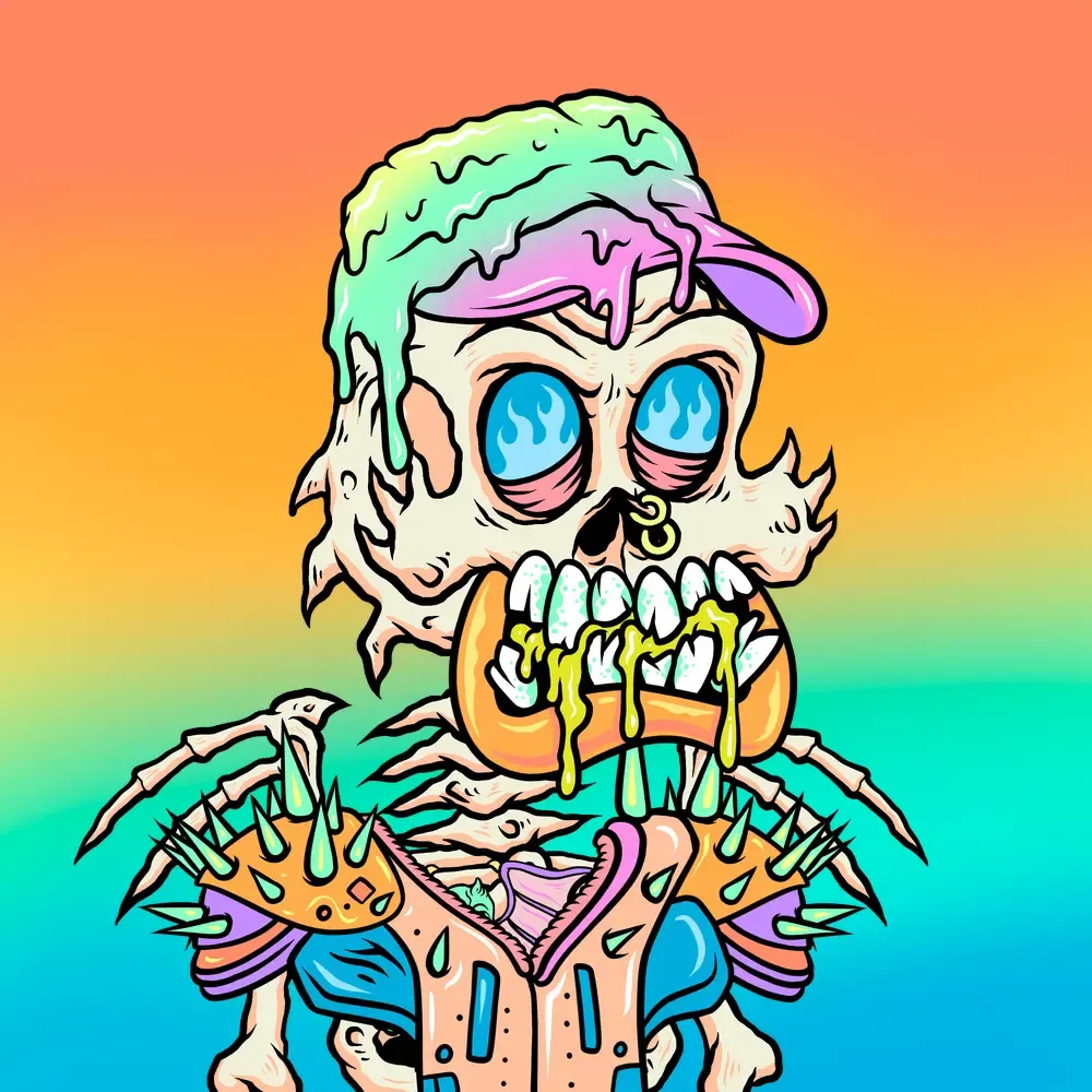 Toxic Skulls Club #9595