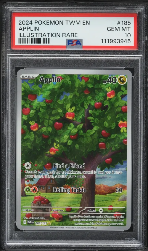 2024 #185 Applin PSA 10 Twm EN-T