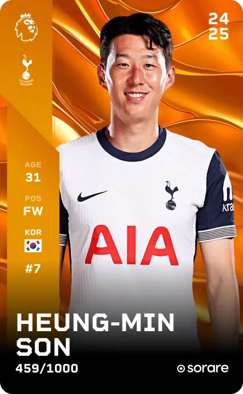 Heung-min Son 2024-25 • Limited 459/1000