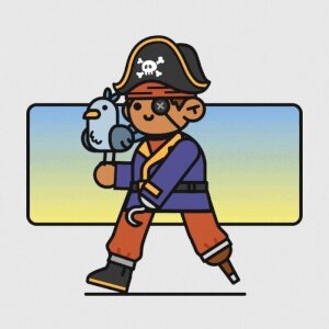 #LetsWalk - Pirate #058