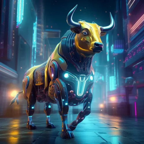 CYBER PUNK BULL#209