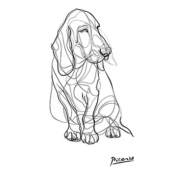 Basset Hound Dog 1 #18