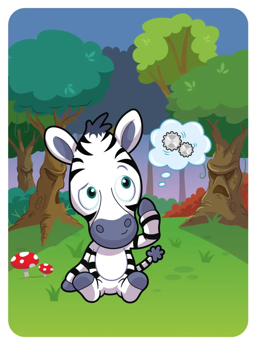 Zestful Zebra #23365