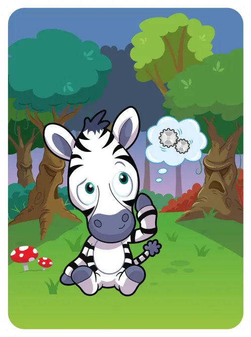 Zestful Zebra #23365