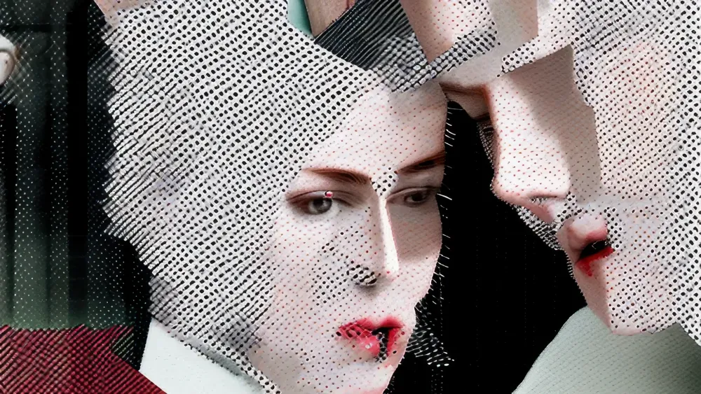 KISSING THROUGH THE PIXEL CURTAIN #47