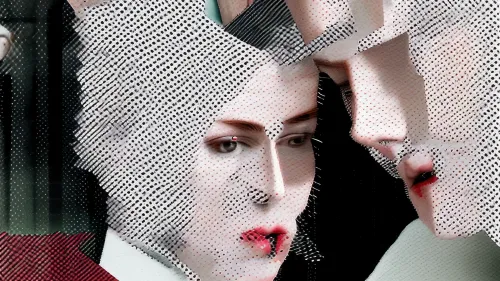 KISSING THROUGH THE PIXEL CURTAIN #47
