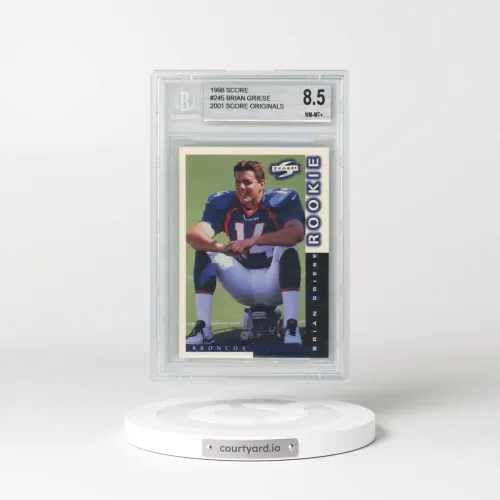 1998 Score #245 Brian Griese RC (BGS 8.5 NM-MT+)