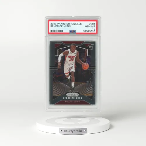 2019 Panini Chronicles #501 Kendrick Nunn (PSA 10 GEM MINT)