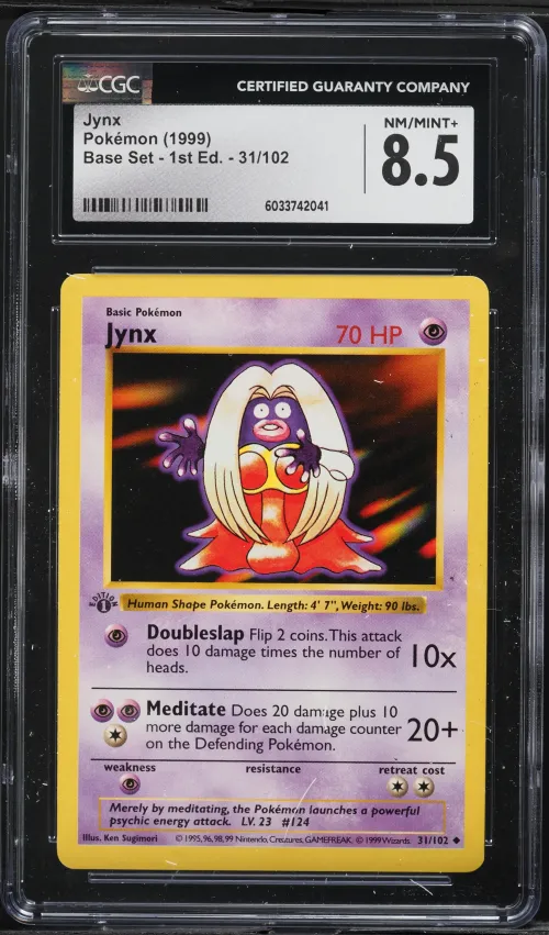 1999 #31 Jynx 1st Edition CGC 8.