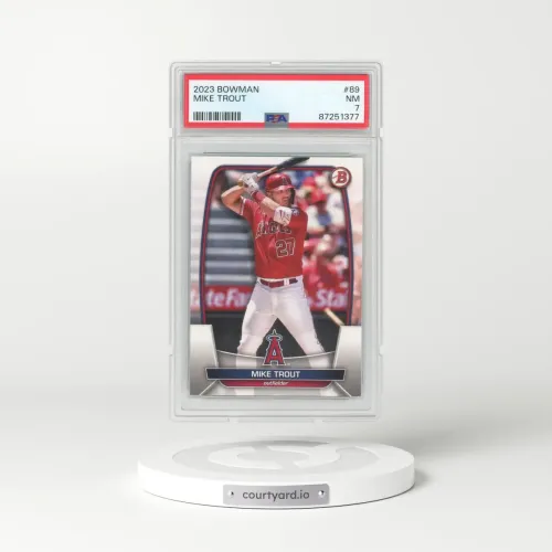 2023 Bowman #89 Mike Trout (PSA 7 NM)