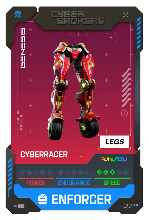CyberRacer Enforcer Legs #25617