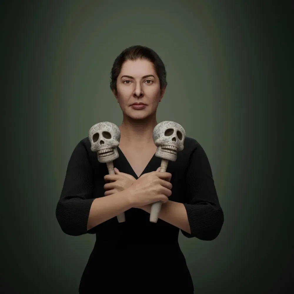 Portrait with Maracas #48