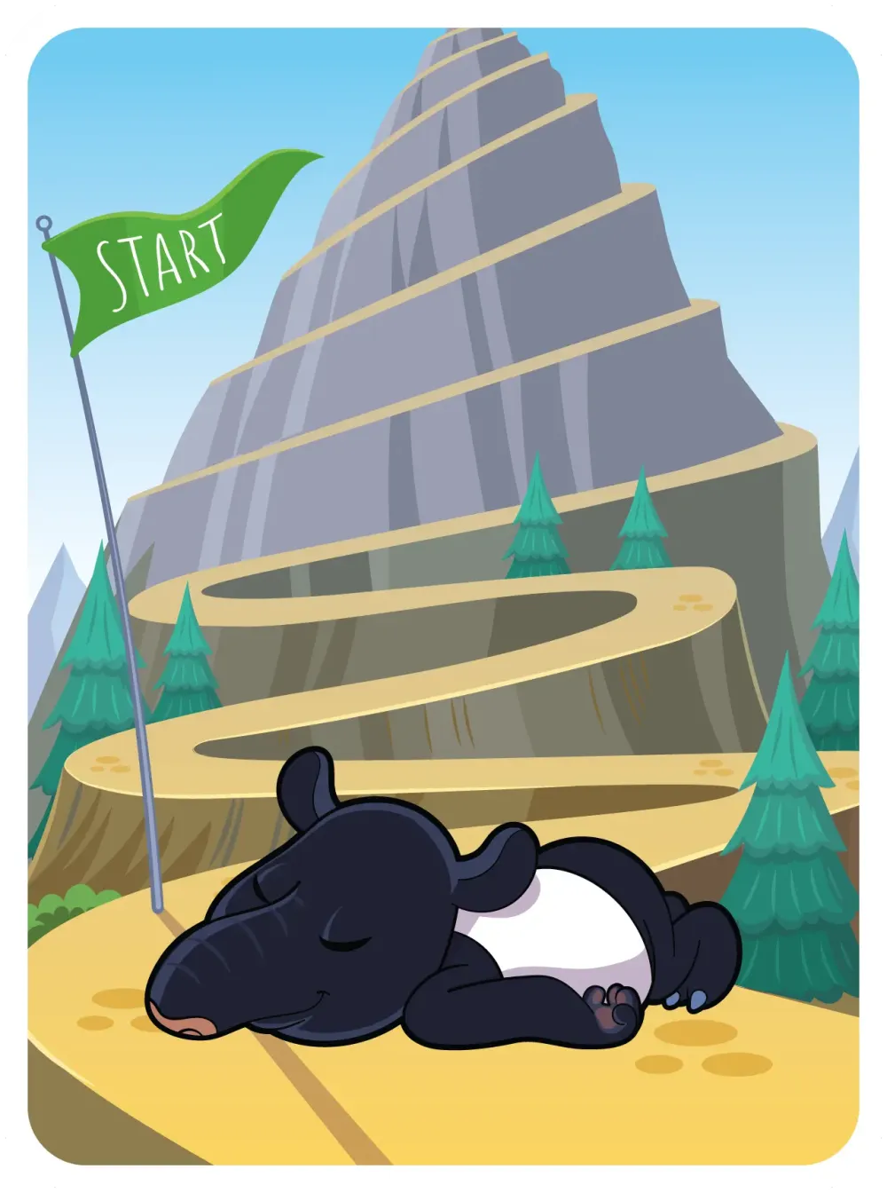Tasteful Malayan Tapir #10513