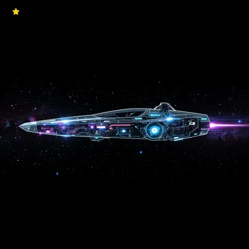 Spaceship 1 Star #11300