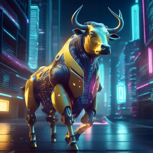 CYBER PUNK  BULL#187