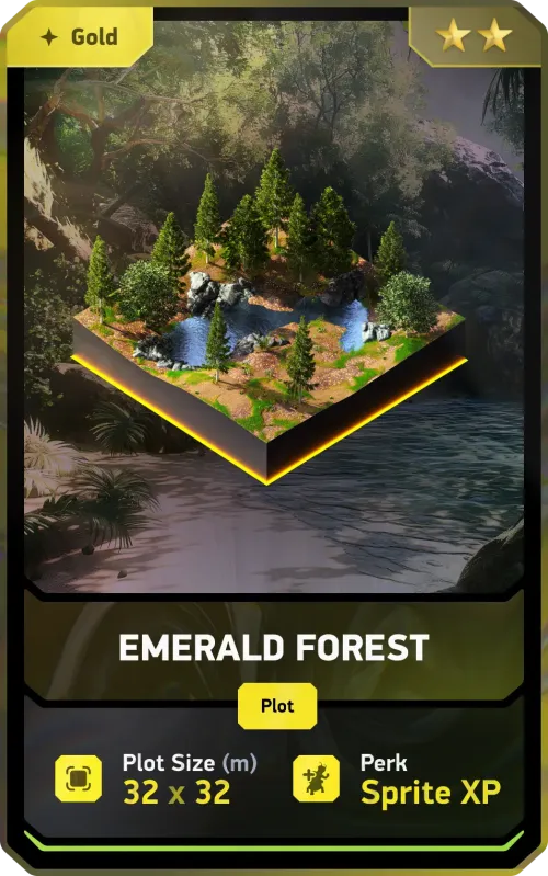 Gold Regional - Emerald Forest ＃16911