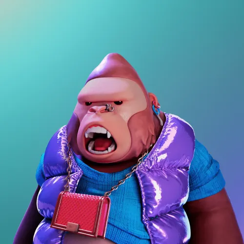 Punky Kongz #3534