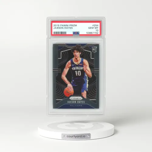 2019 Panini Prizm #254 Jaxson Hayes (PSA 10 GEM MINT)