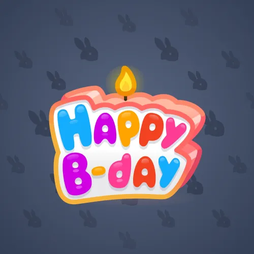 B-Day Candle #100177