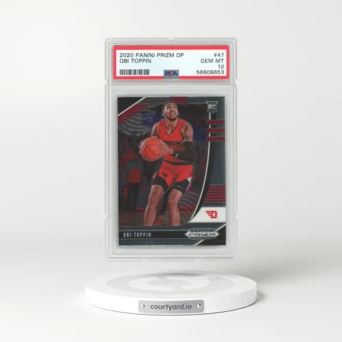 2020 Panini Prizm Draft Picks #47 Obi Toppin (PSA 10 GEM MINT)
