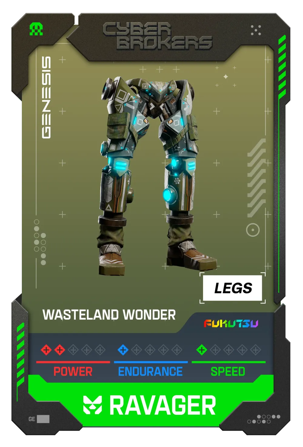 Wasteland Wonder Ravager Legs  #14434