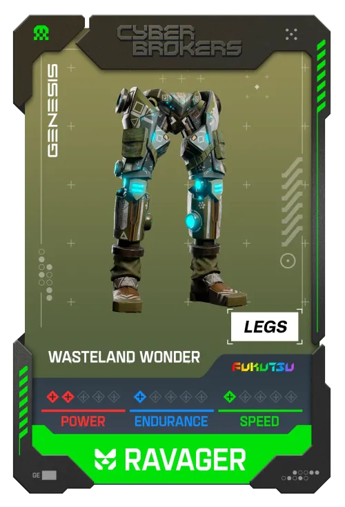 Wasteland Wonder Ravager Legs #14434