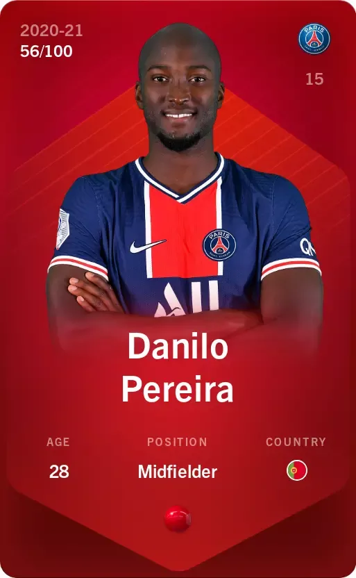Danilo Pereira 2020-21 • Rare 56/100