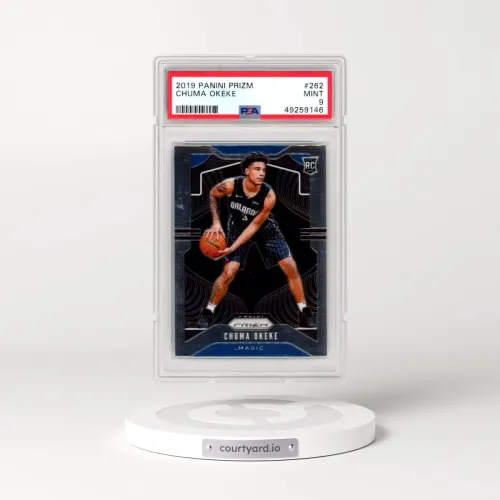 2019 Panini Prizm #262 Chuma Okeke (PSA 9 MINT)