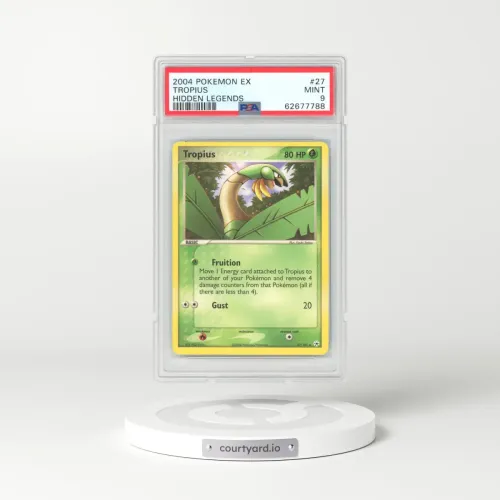 2004 EX Hidden Legends #27 Tropius (PSA 9 MINT)