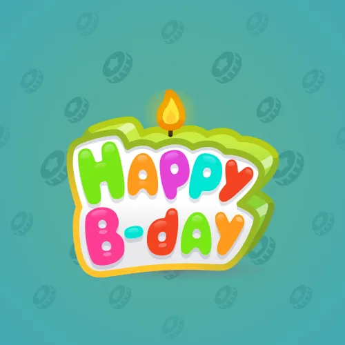 B-Day Candle #57583