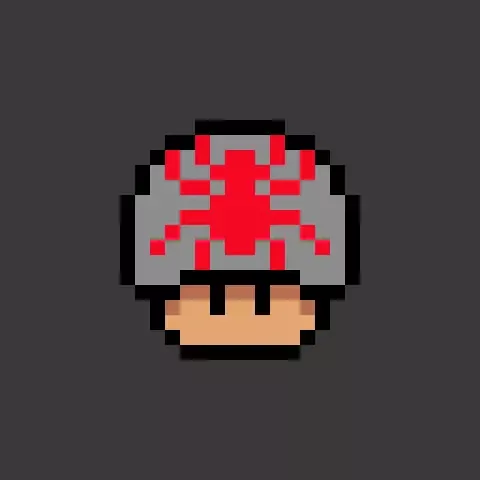 Mushroom-Red Spider #2078