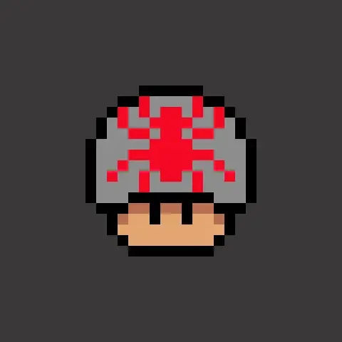 Mushroom-Red Spider #2078