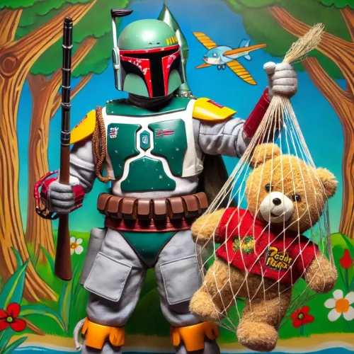 Boba Fett Catches Teddy Ruxpin  #34