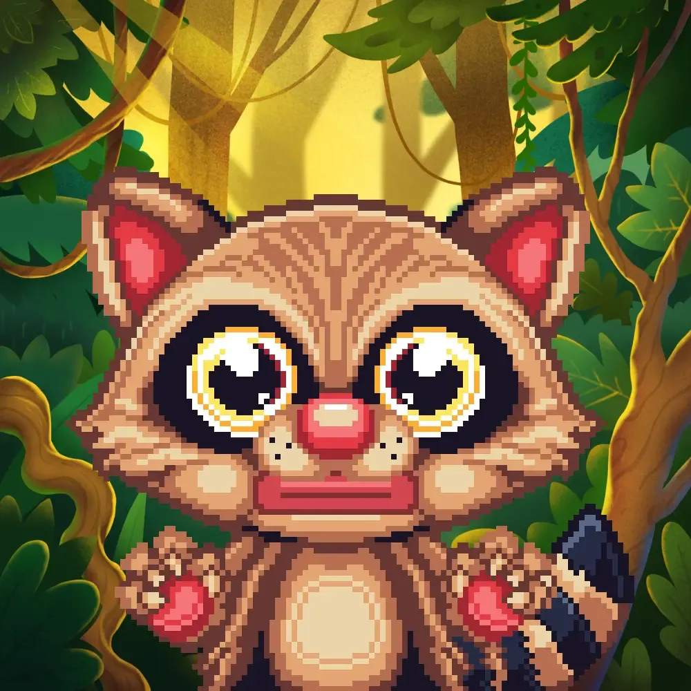 Raccoon Pepe #136